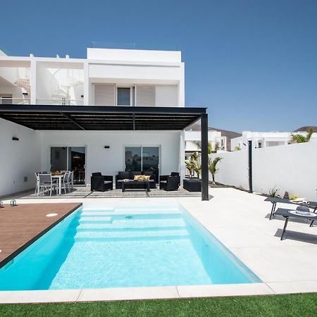 Serena Villa 38 - Heated Pool, Sea Views, Ac, High Speed Internet Playa Blanca  Eksteriør bilde