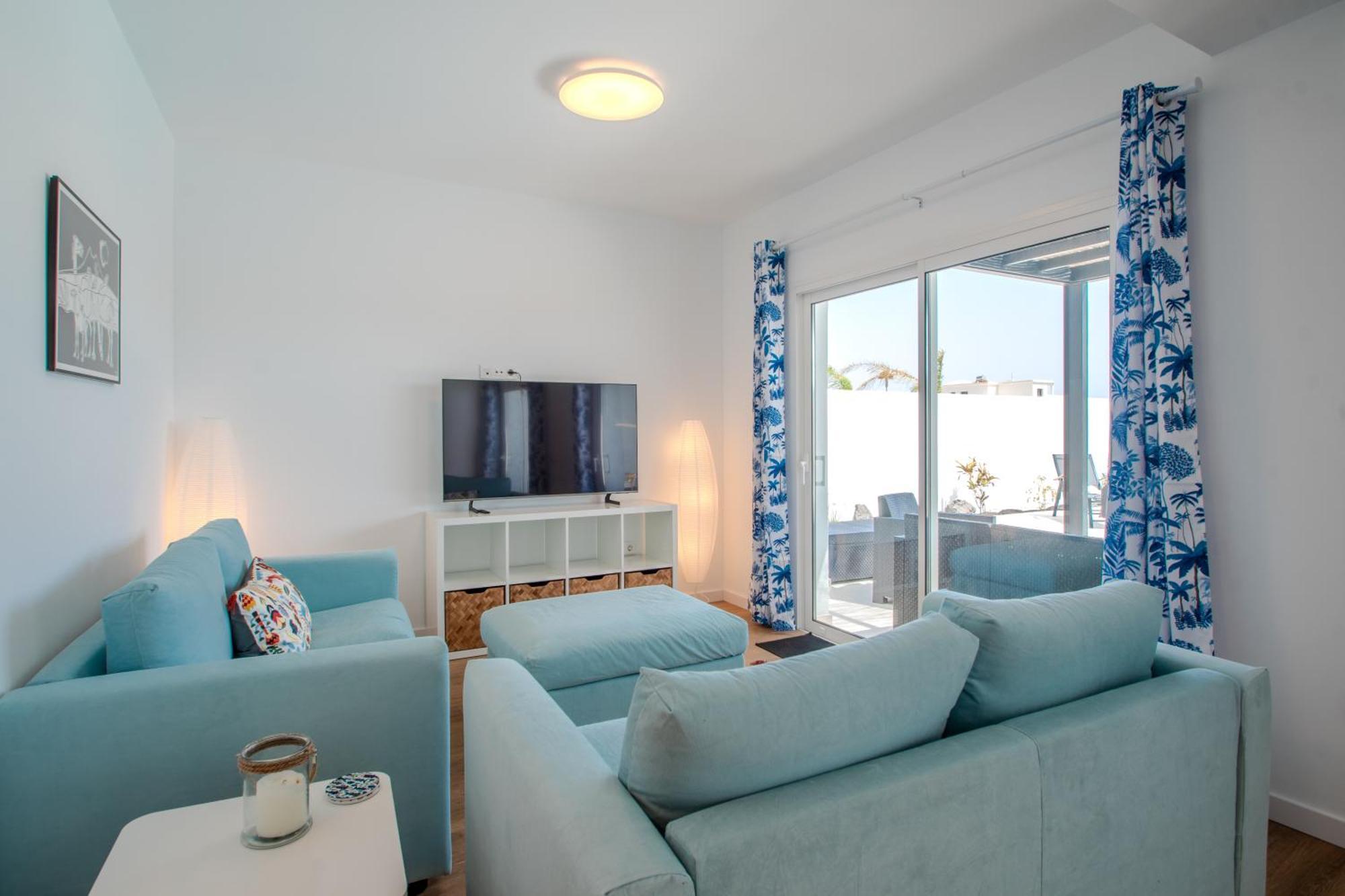 Serena Villa 38 - Heated Pool, Sea Views, Ac, High Speed Internet Playa Blanca  Eksteriør bilde